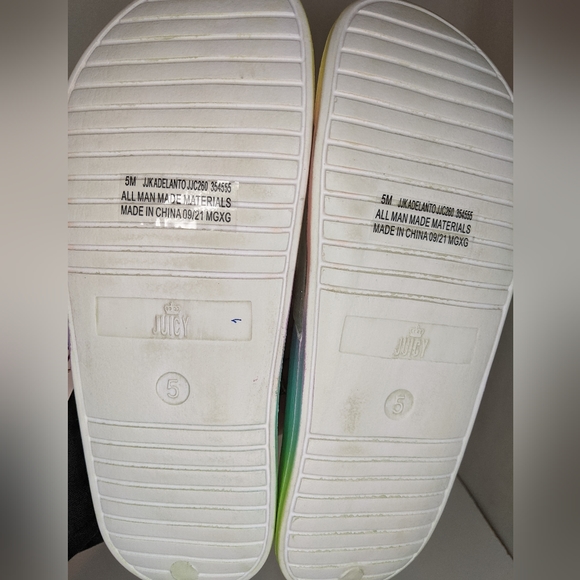 NWT Juicy By Juicy Couture JJK Adelanto Slides Women's Size 5M - Picture 4 of 5